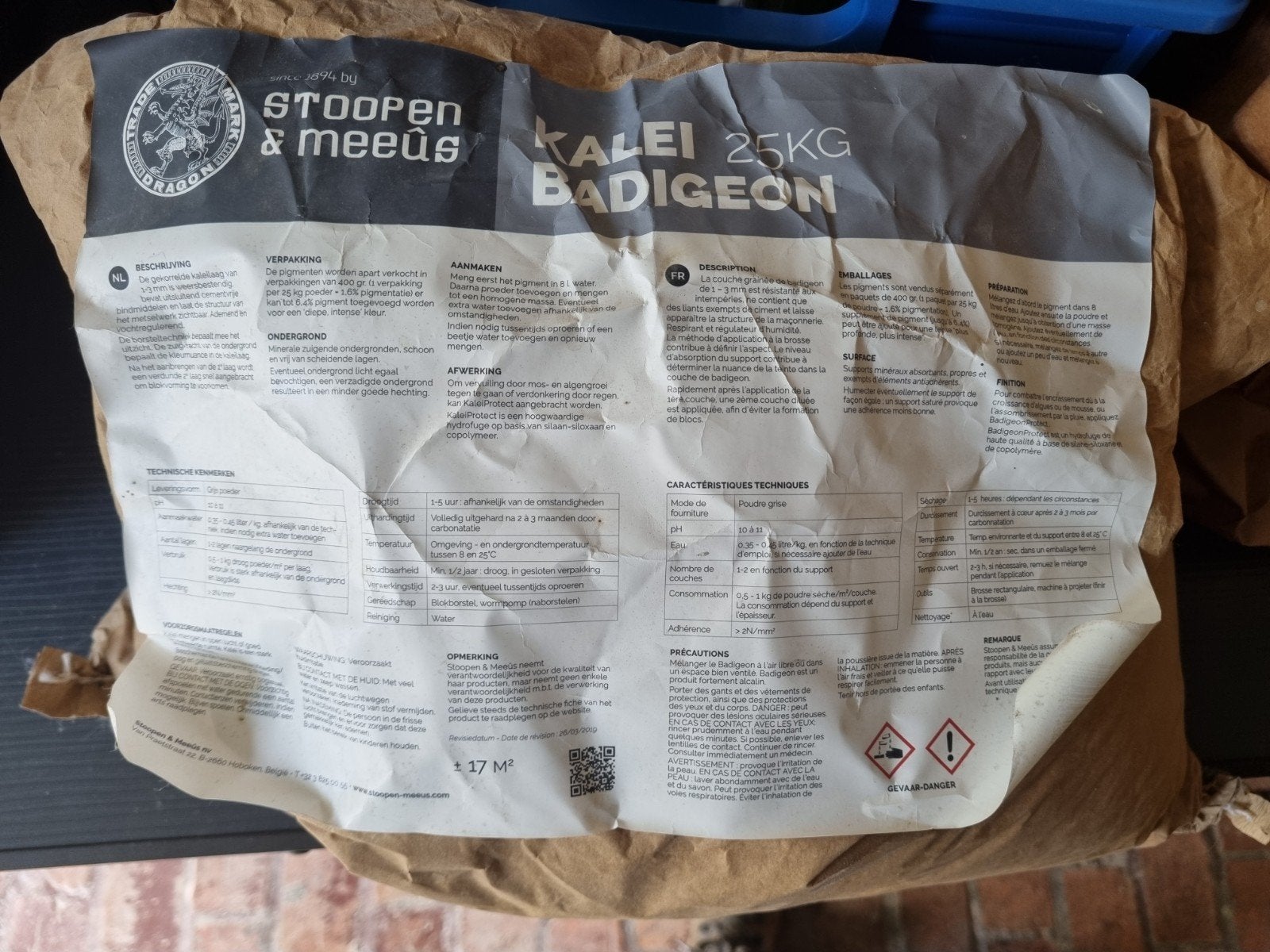 Kalei badigeon Stoopen & Meeûs, Enlèvement, Utilisé, Autres types