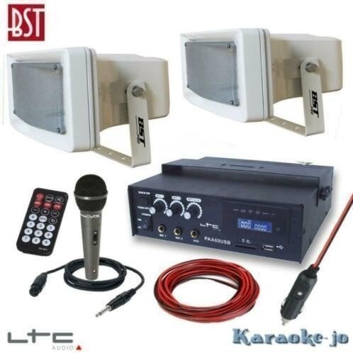 Professioneel 12V of 220Volt omroep geluid systeem 3640, Ophalen of Verzenden, Nieuw