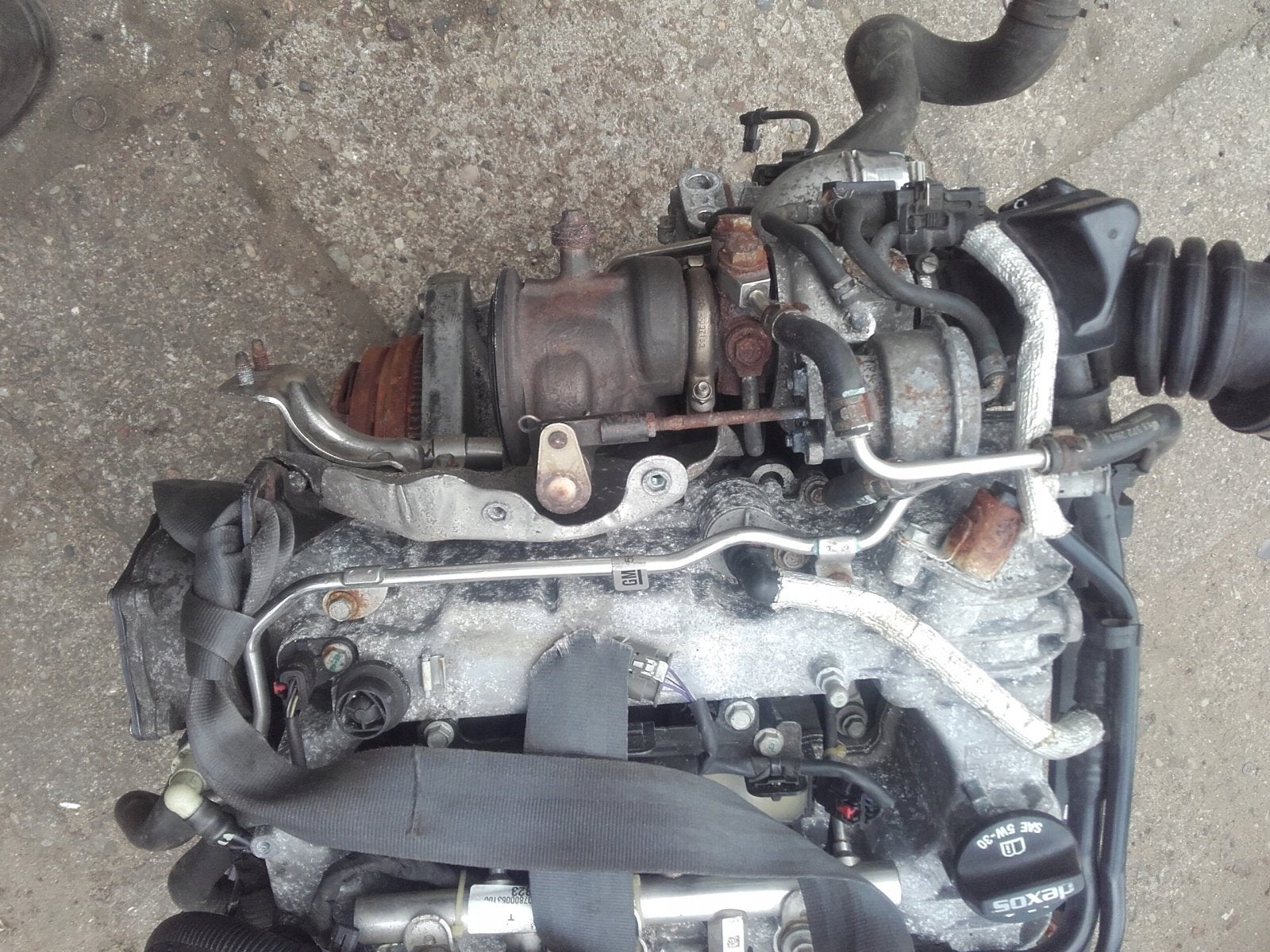 Moteur D10XFL Complet OPEL ASTRA, Envoi, Utilisé, Skoda