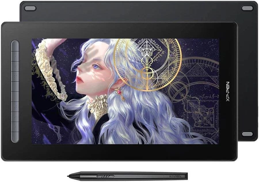 Tablette graphique avec écran XPPen Artist 16 (2nd Gen), Computers en Software, Tekentablets, Ophalen, Zo goed als nieuw, Bedraad