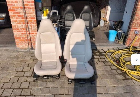 Witte BMW z3 stoelen in heel goede staat, Auto-onderdelen, Ophalen, BMW