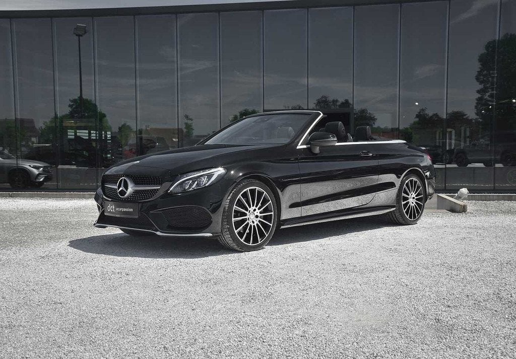 Mercedes-Benz C-CLASS 180 Cabriolet AMG Leather 19' Airscarf, Auto's, Mercedes-Benz, Automaat, 4 zetels, 4 cilinders, Cabriolet