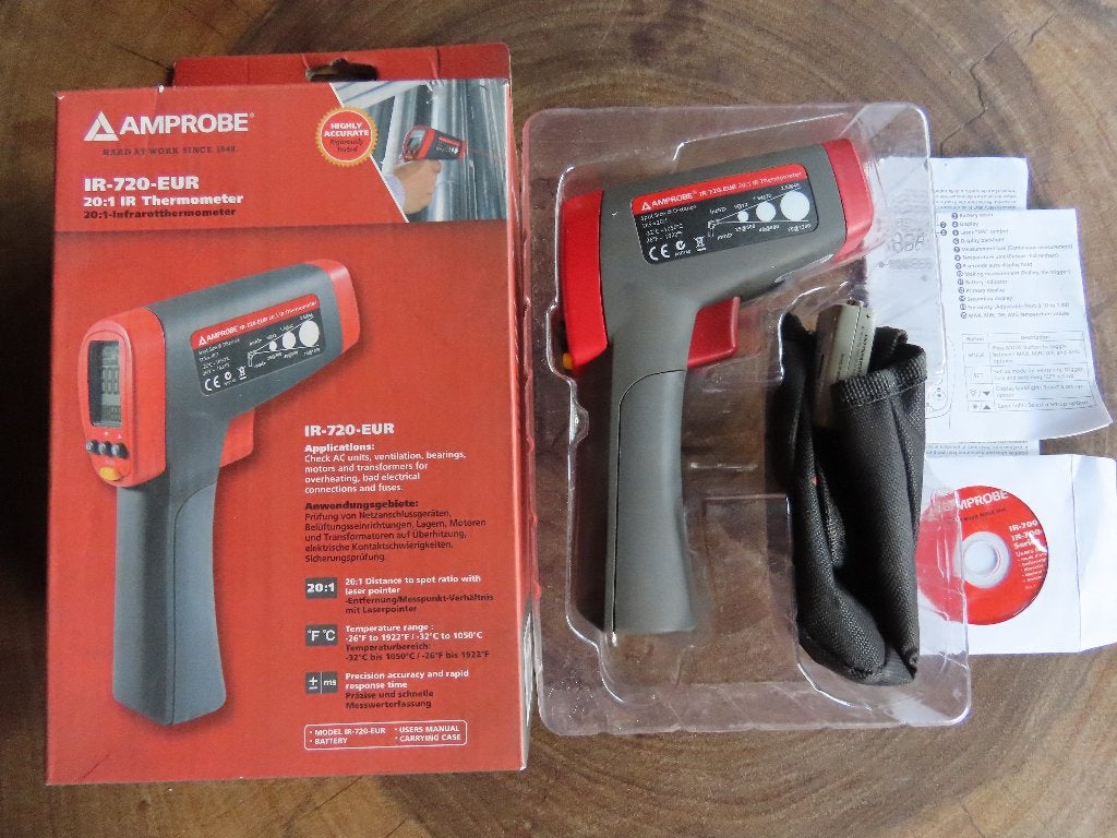 Infrarood thermometer, Bricolage & Construction, Outillage | Autres Machines, Comme neuf, Enlèvement