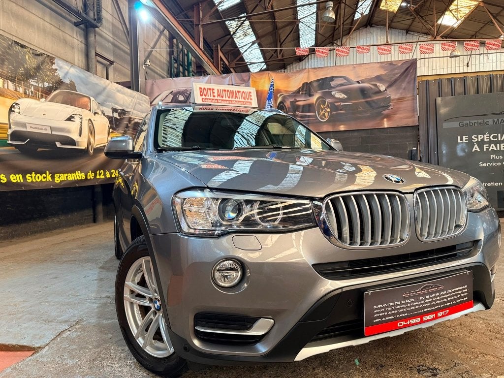BMW X3 XDrive 2.0D Cuir GPS Att remorque Xénon, Cuir, Achat, Entreprise, Entretenue par le concessionnaire