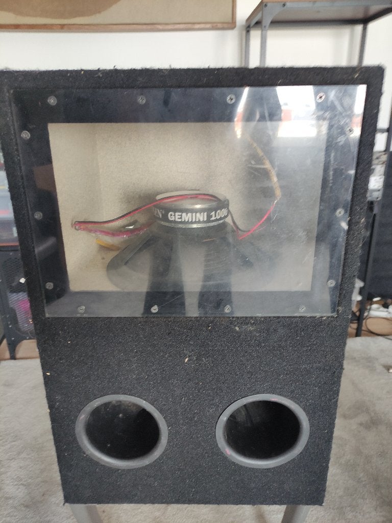 Gemini 1000 passieve subwoofer, Ophalen, Gebruikt, 120 tot 150 watt, Subwoofer