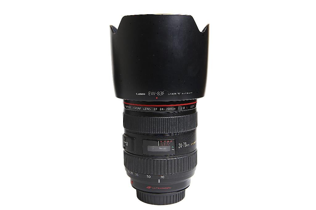Canon EF 24-70mm F2.8 L USM lens met 12 maanden garantie, Envoi, Comme neuf, Lentille standard, Zoom