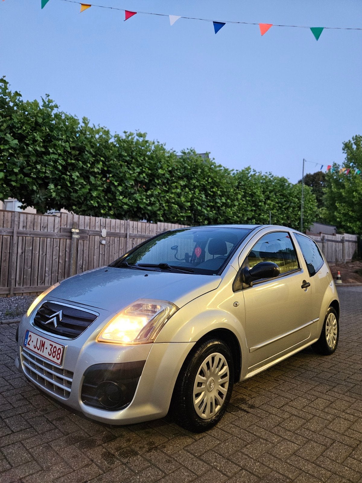 Citroën C2 (2009), Auto's, Citroën, Voorwielaandrijving, Stof, Overige kleuren, Handgeschakeld