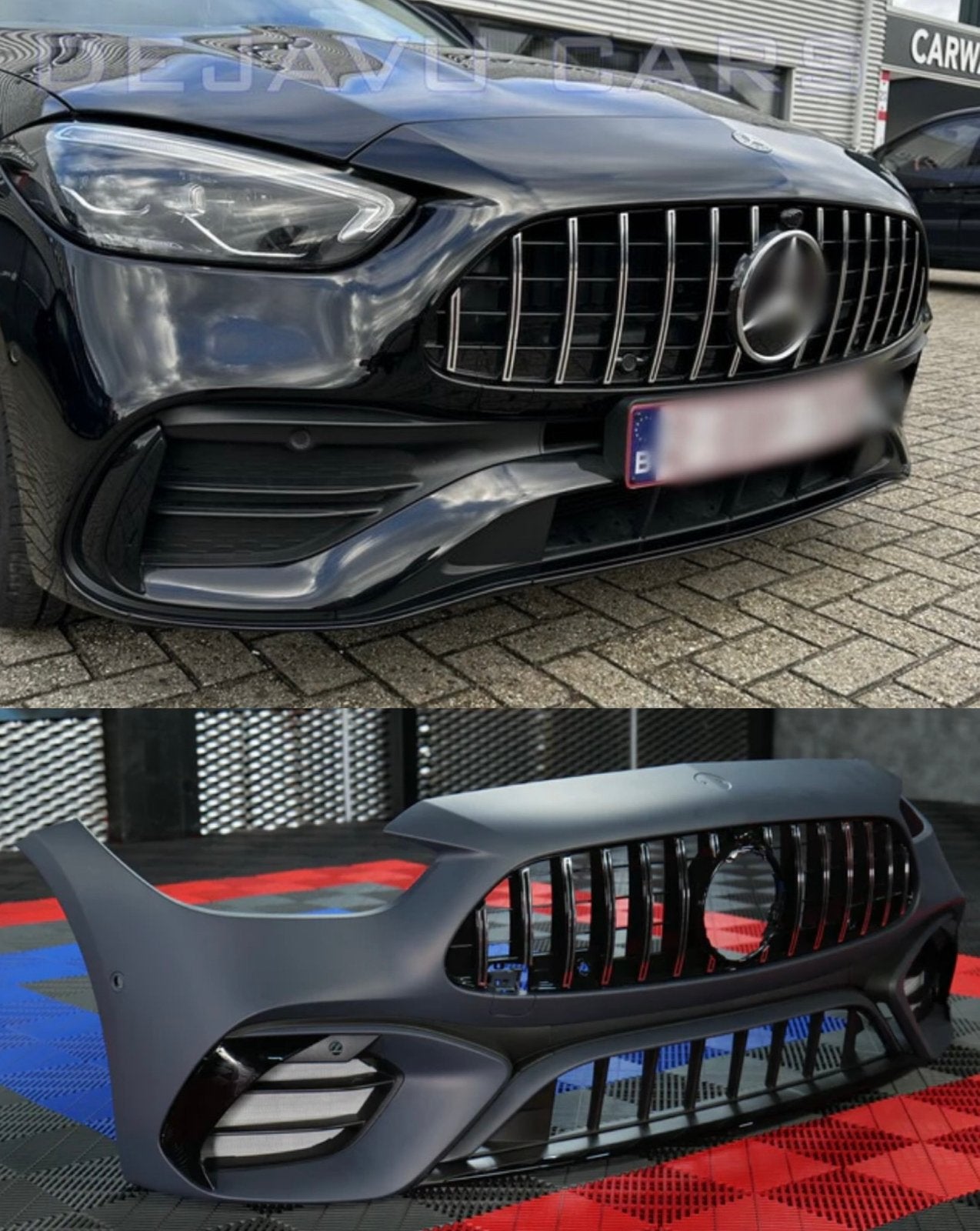 Pare choc Mercedes classe C w206, Autos : Pièces & Accessoires, Enlèvement, Avant
