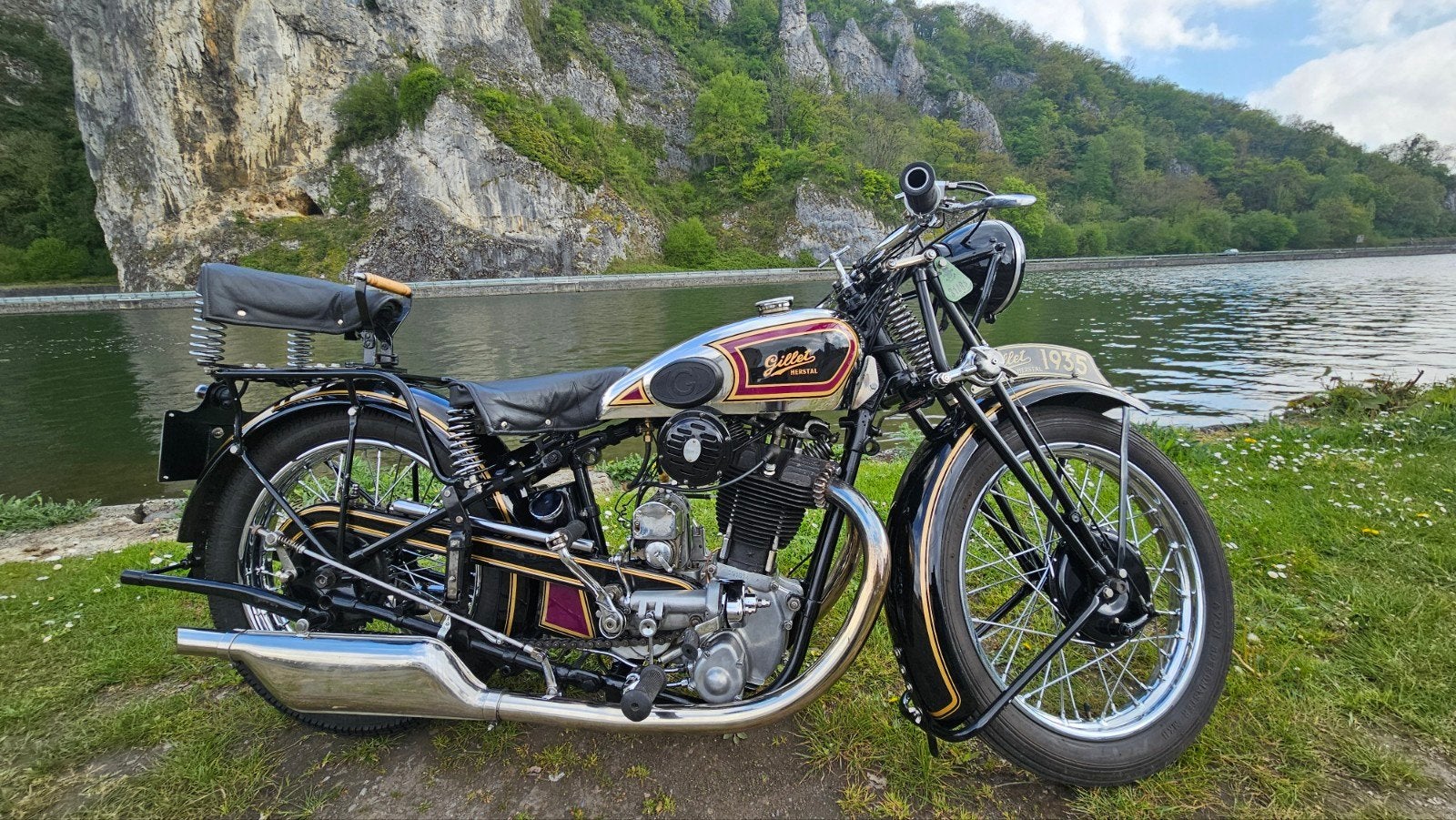 Moto Gillet Herstal 500 Supersport, Motoren, Motoren | Oldtimers, Ophalen of Verzenden