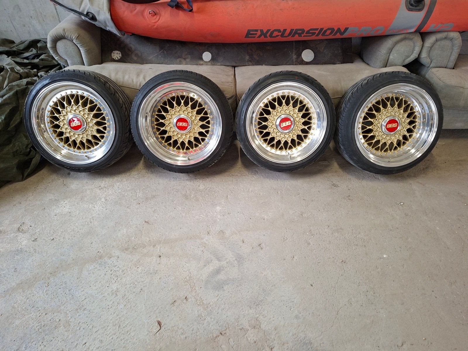 Bbs Rs originele top staat -  4x100 omgeboord banden, Enlèvement, Jante(s)