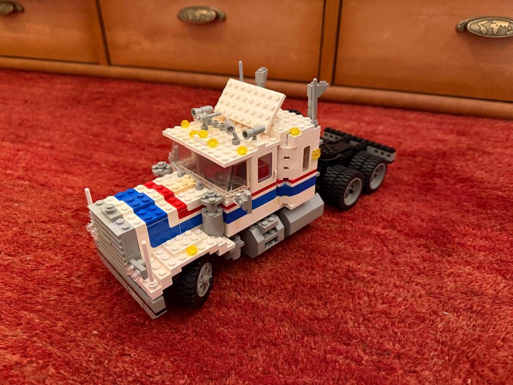 Lego 5580 Model Team Truck, Enlèvement, Utilisé, Ensemble complet, Lego