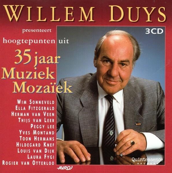 Willem Duys 35 jaar Muziek Mozaïek (3CD), Cd's en Dvd's, Cd's | Nederlandstalig, Zo goed als nieuw, Ophalen of Verzenden