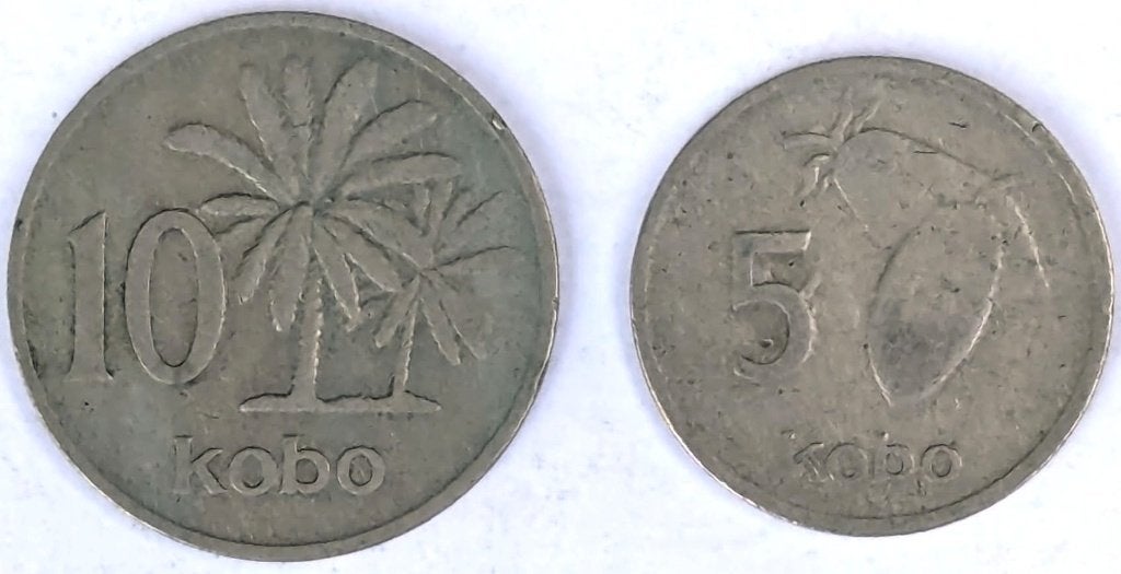 Nigeria - muntenset, Ophalen, Nigeria, Setje