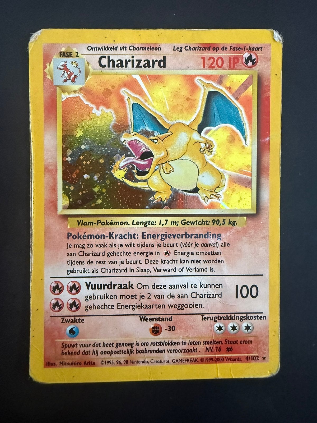 Charizard 120 IP, Enlèvement, Utilisé, Cartes en vrac