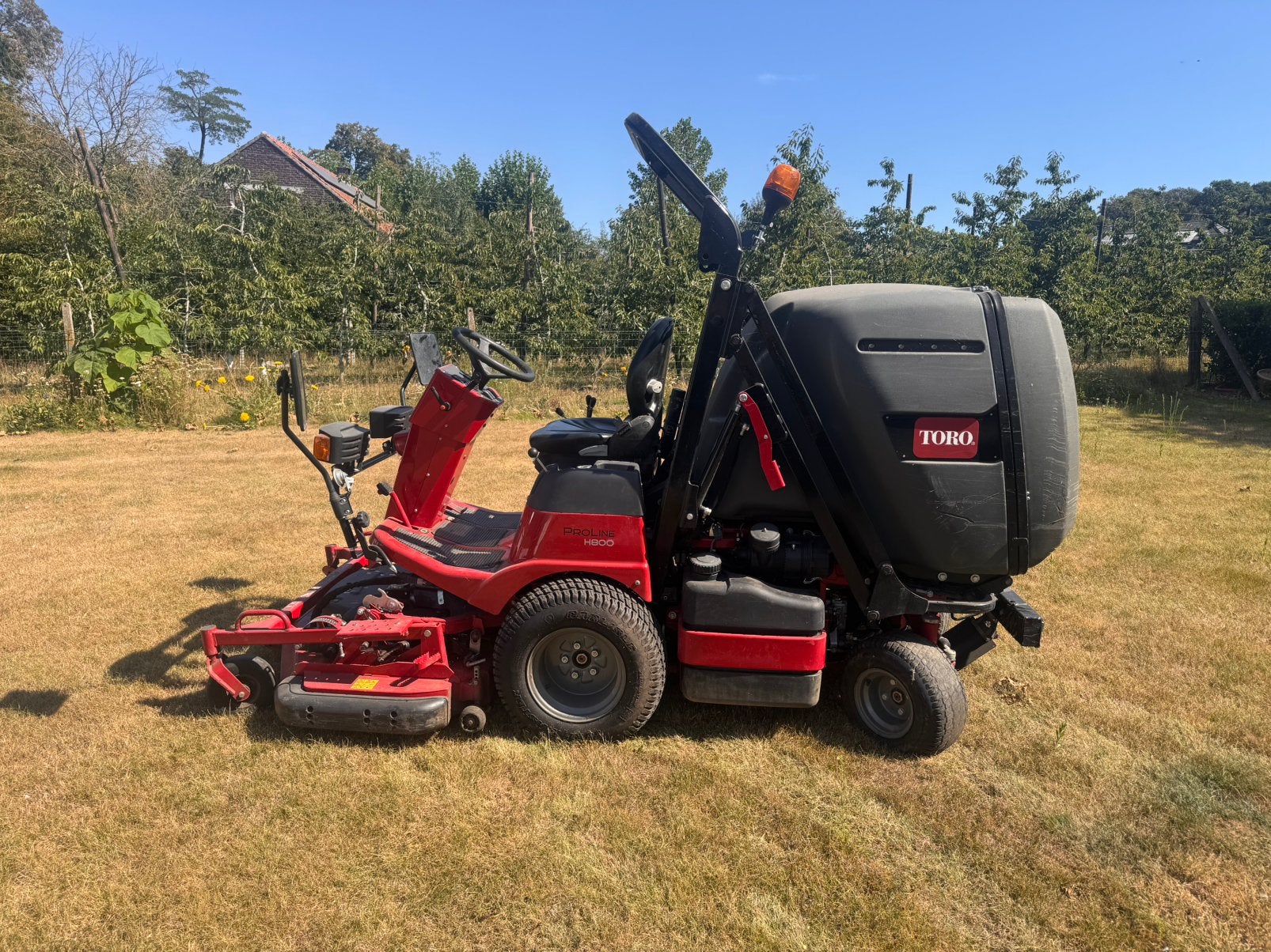 Toro plh800, Tuin en Terras, Zitmaaiers, Ophalen, Gebruikt, Opvangbak, 120 cm of meer