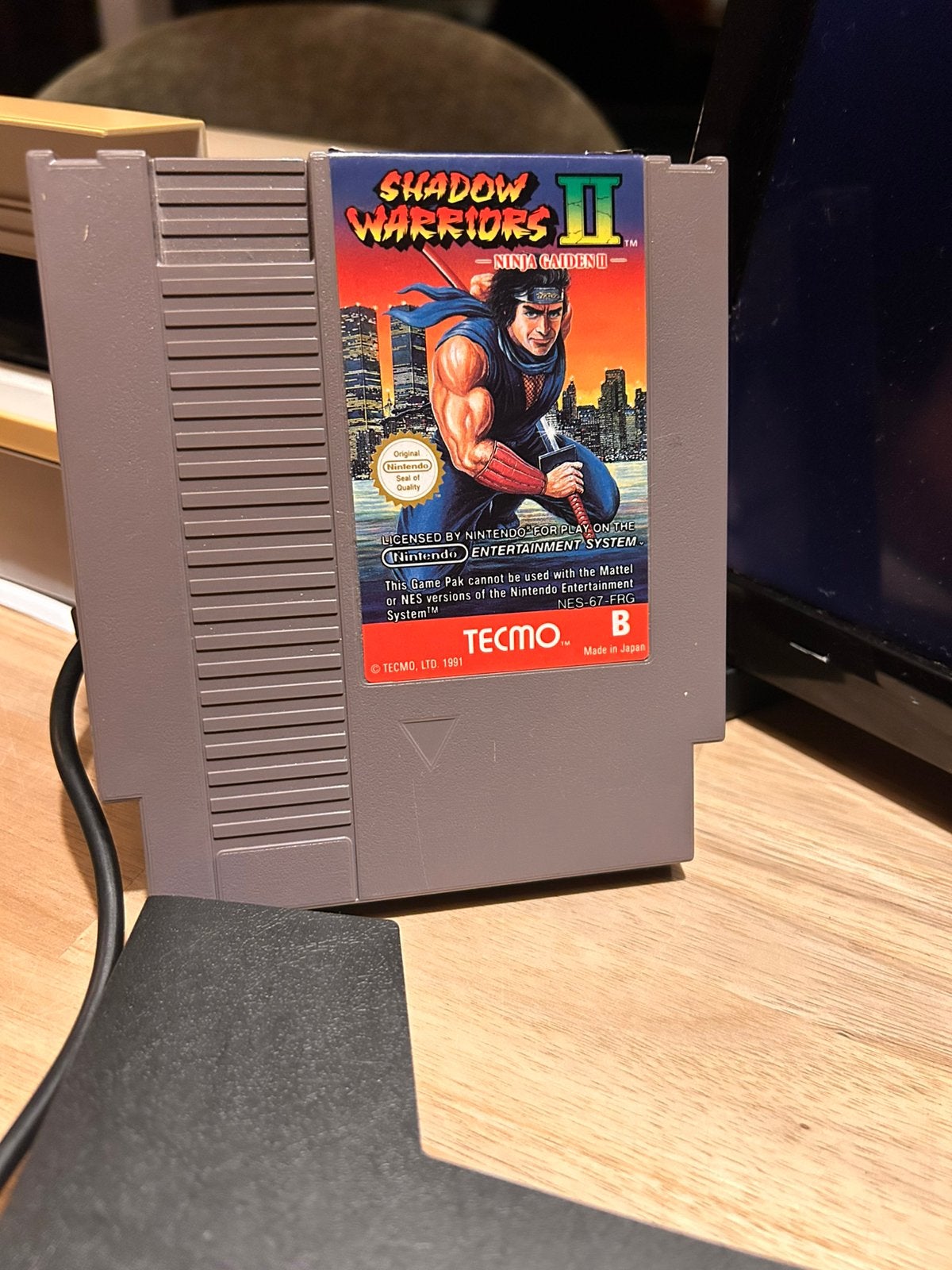 Nintendo NES game - Shadow warriors II, Games en Spelcomputers, Ophalen of Verzenden, Zo goed als nieuw