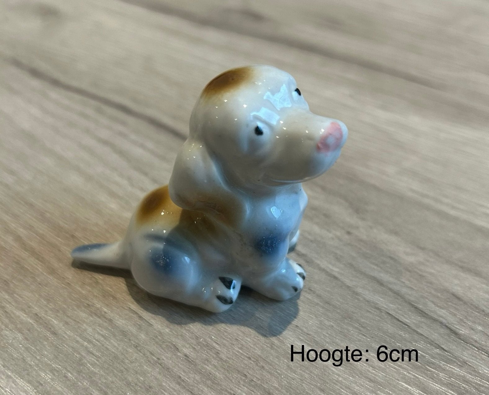 Beeldje zittende hond, Ophalen of Verzenden, Zo goed als nieuw, Dier
