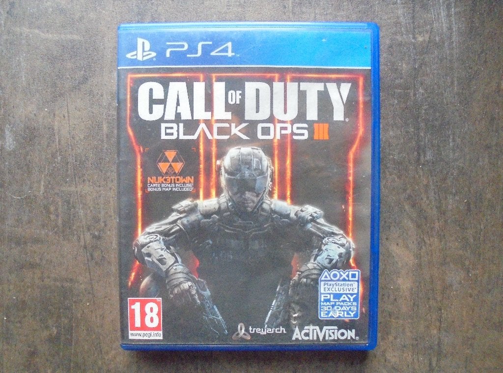 Call Of Duty Black OPS 3 voor PS4 (zie foto's), Games en Spelcomputers, Gebruikt, Vanaf 18 jaar, Shooter, 1 speler
