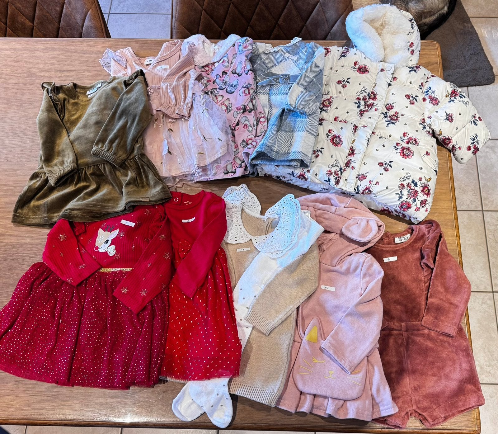 Pack d'hiver pour filles 68, Enfants & Bébés, Enlèvement, Comme neuf