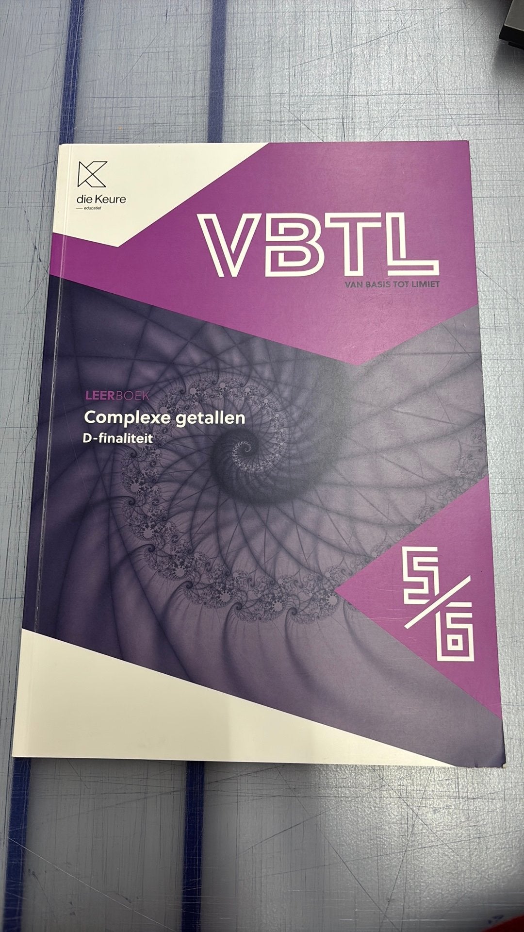 VBTL: leerboek Complexe getallen D-finaliteit 5/6, Livres, Enlèvement ou Envoi, Comme neuf, Secondaire, Mathématiques A
