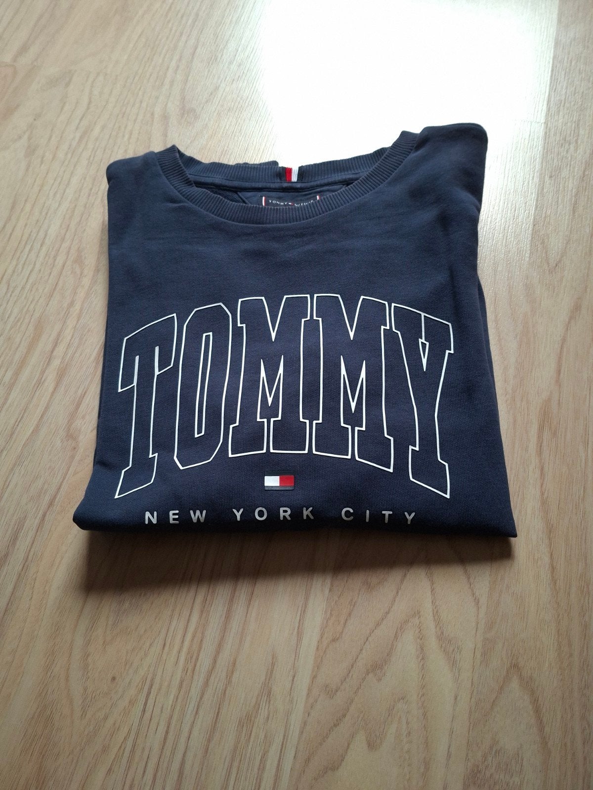 PULLOVER TOMMY HILIFGER BLAUW 14J, Garçon, Pull ou Veste, Comme neuf, Tommy Hilfiger