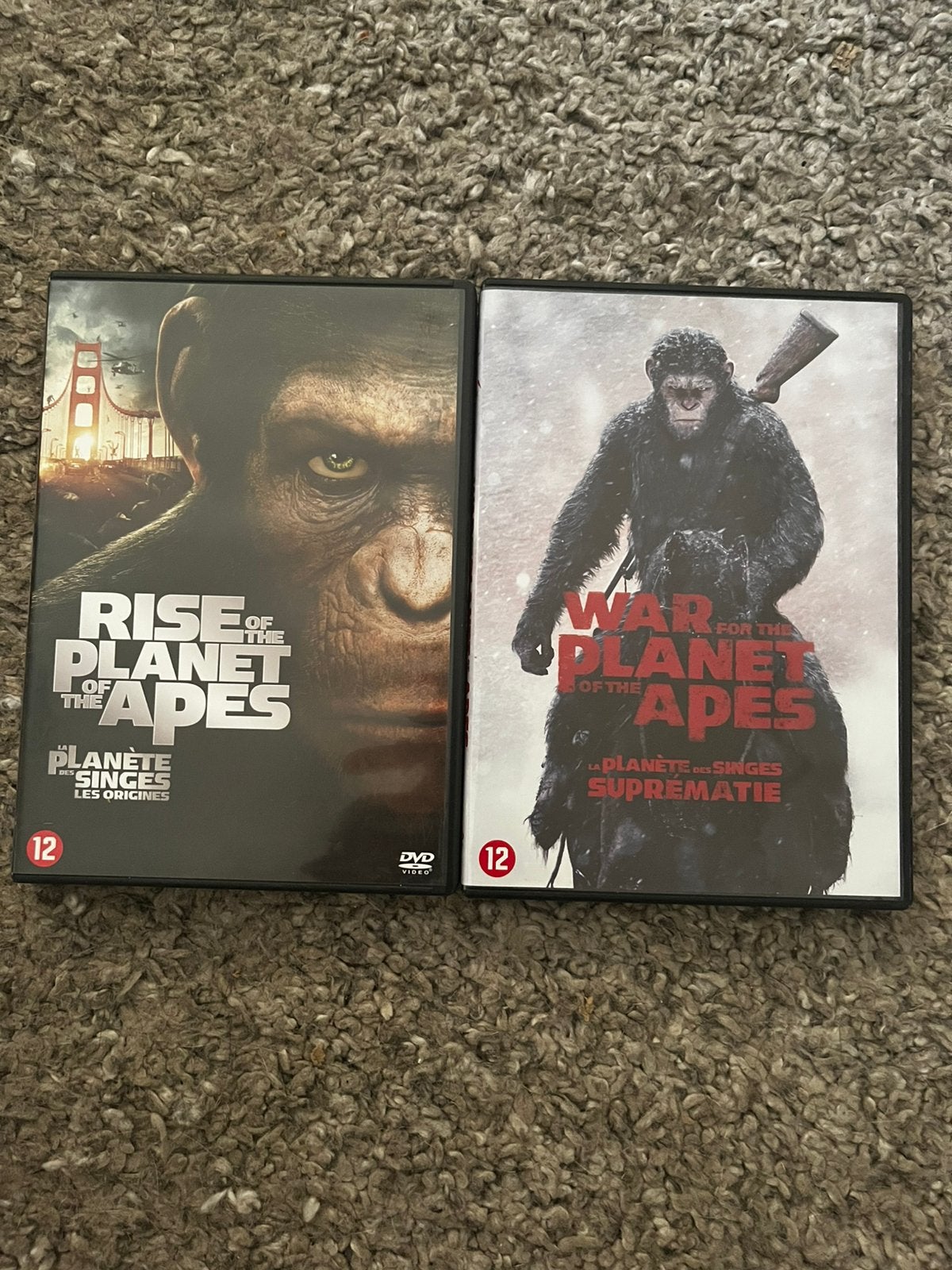 Planet of the apes movie’s, Cd's en Dvd's, Vanaf 12 jaar, Ophalen, Gebruikt, Engels