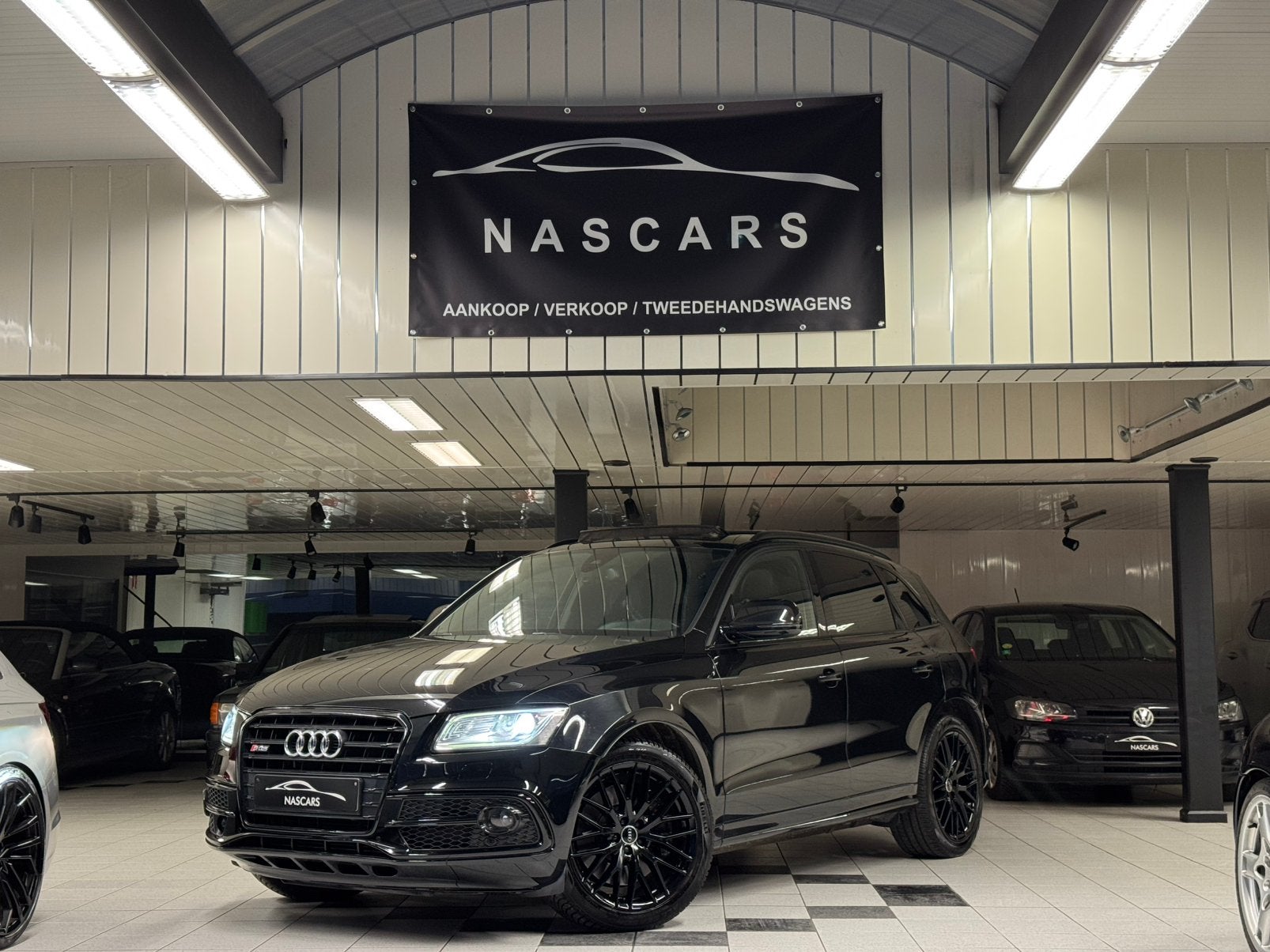 Audi SQ5 3.0 TDI V6 / Lichte vracht / Euro6b, Automaat, Zwart, Bedrijf, Diesel