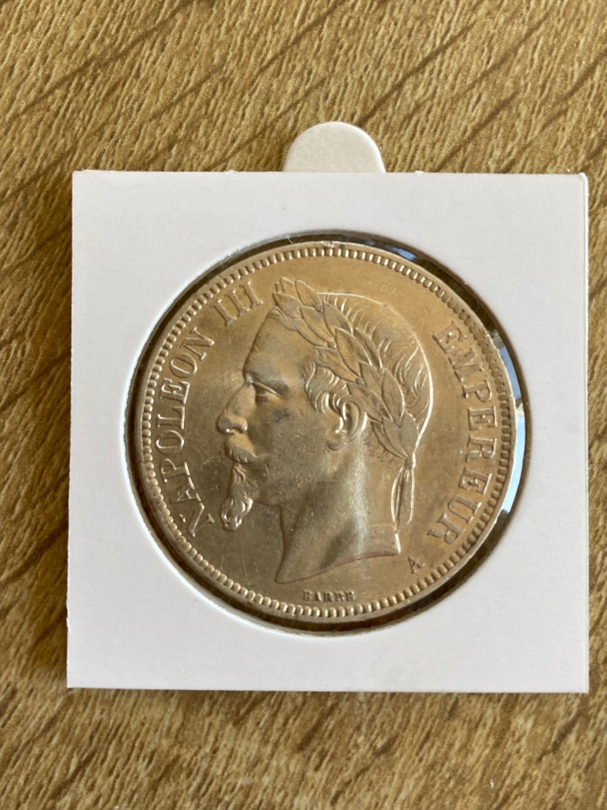 5F napoleon zilver, Ophalen of Verzenden, Munten