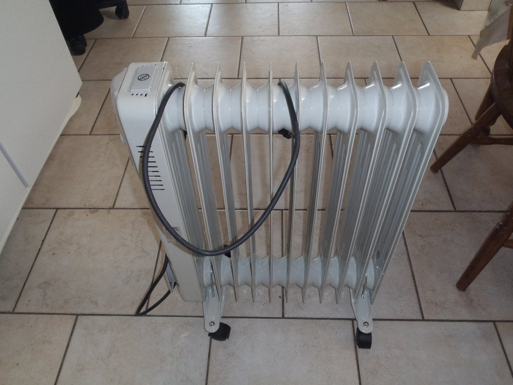 Radiateur bain d'huile - thermostat réglable, Enlèvement, Comme neuf, Radiateur