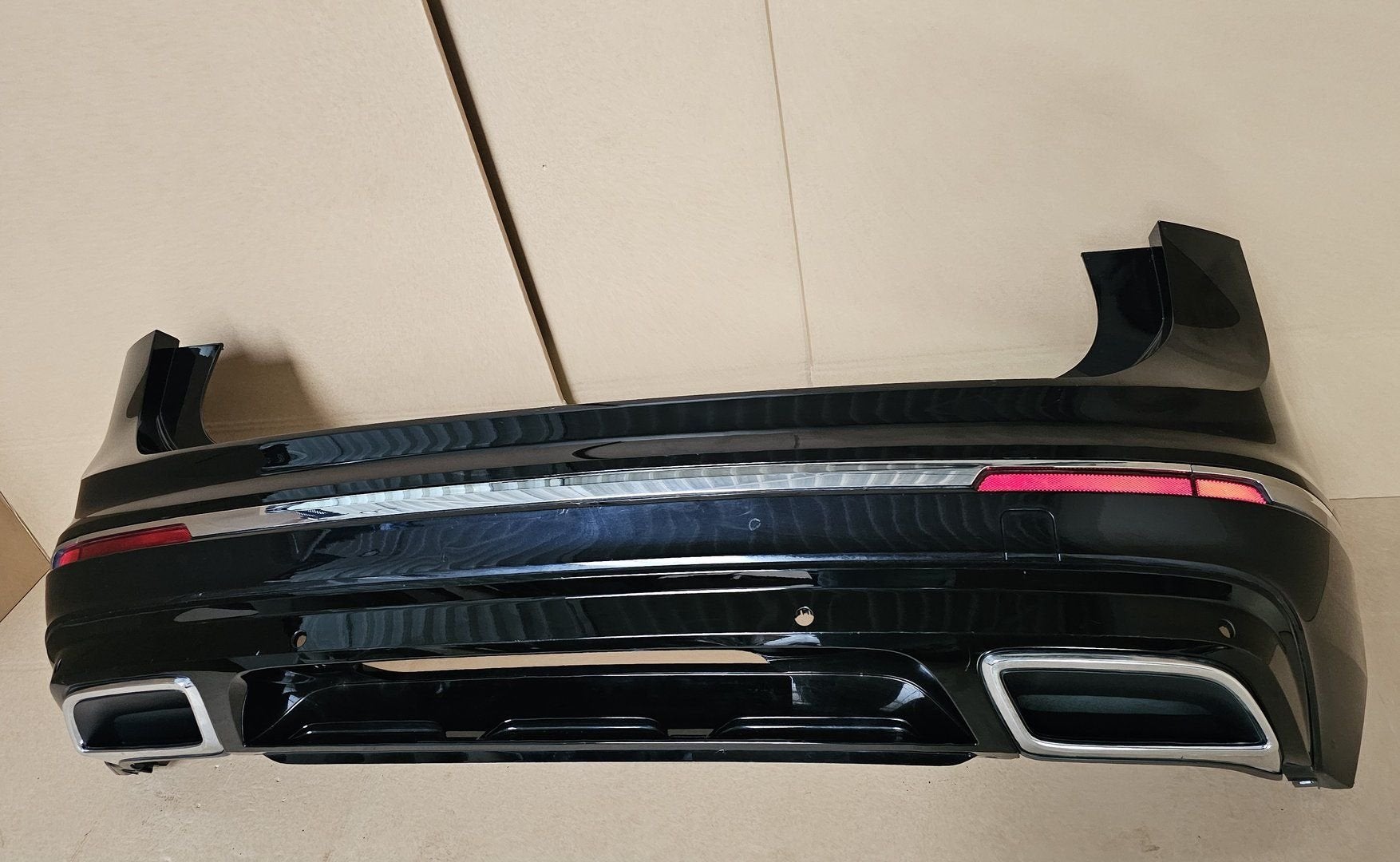 Achterbumper Volkswagen Tiguan 5NA R-line VW 4xPDC LC9X ORIG, Arrière, -, Origine de la pièce connue, Utilisé
