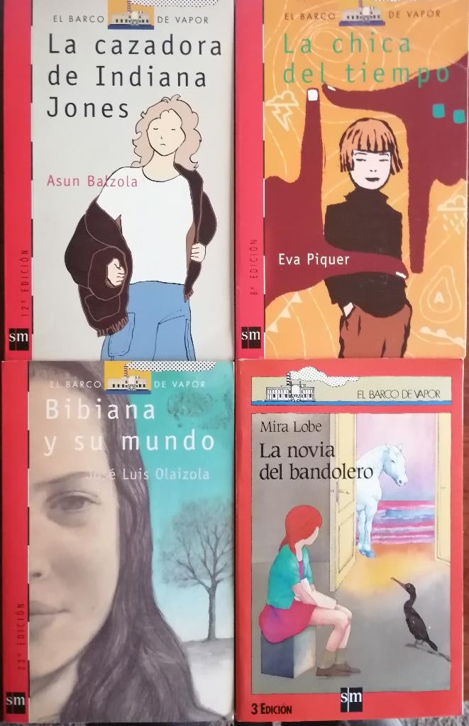 4 Spaanse jeugdboeken ideaal voor studenten Spaans (A2–B1), Enlèvement ou Envoi, Comme neuf, Fiction