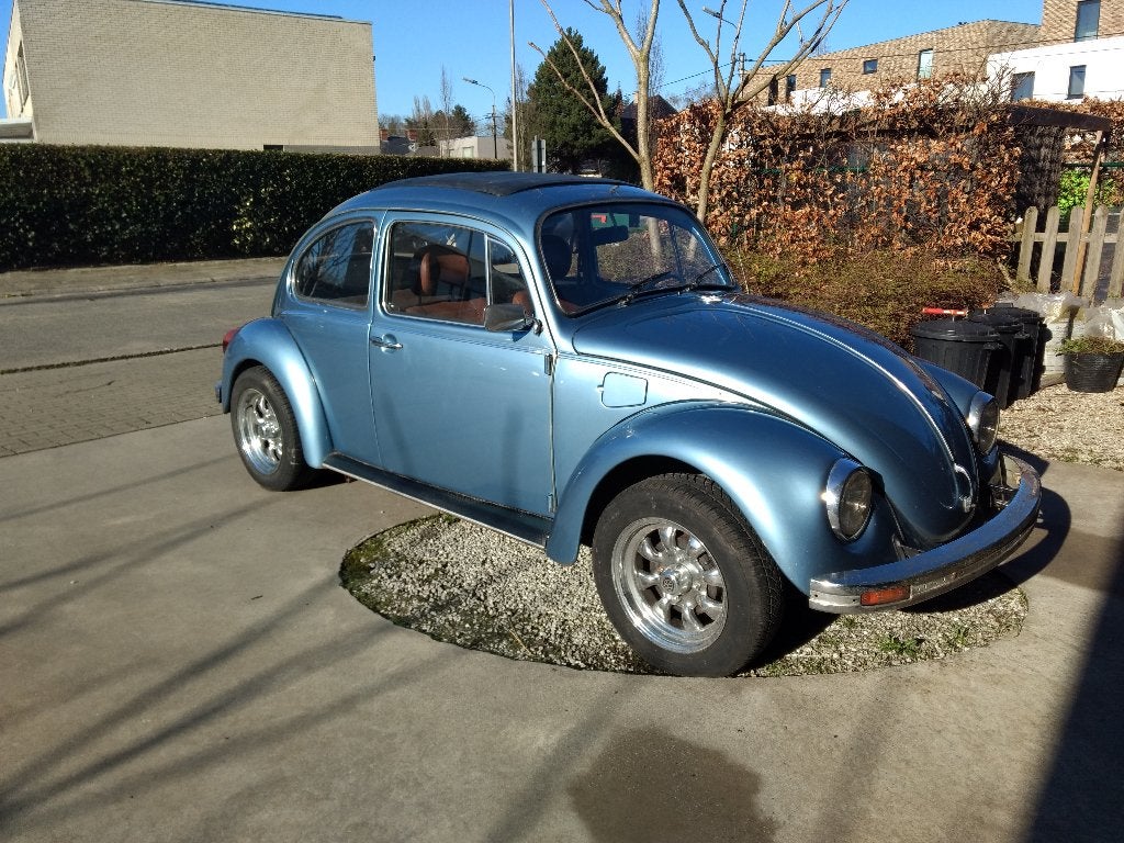 Volkswagen Kever 1200 (1975) met Britax Ragtop – project, Auto's, Oldtimers, Volkswagen, Handgeschakeld, Particulier, 2 deurs