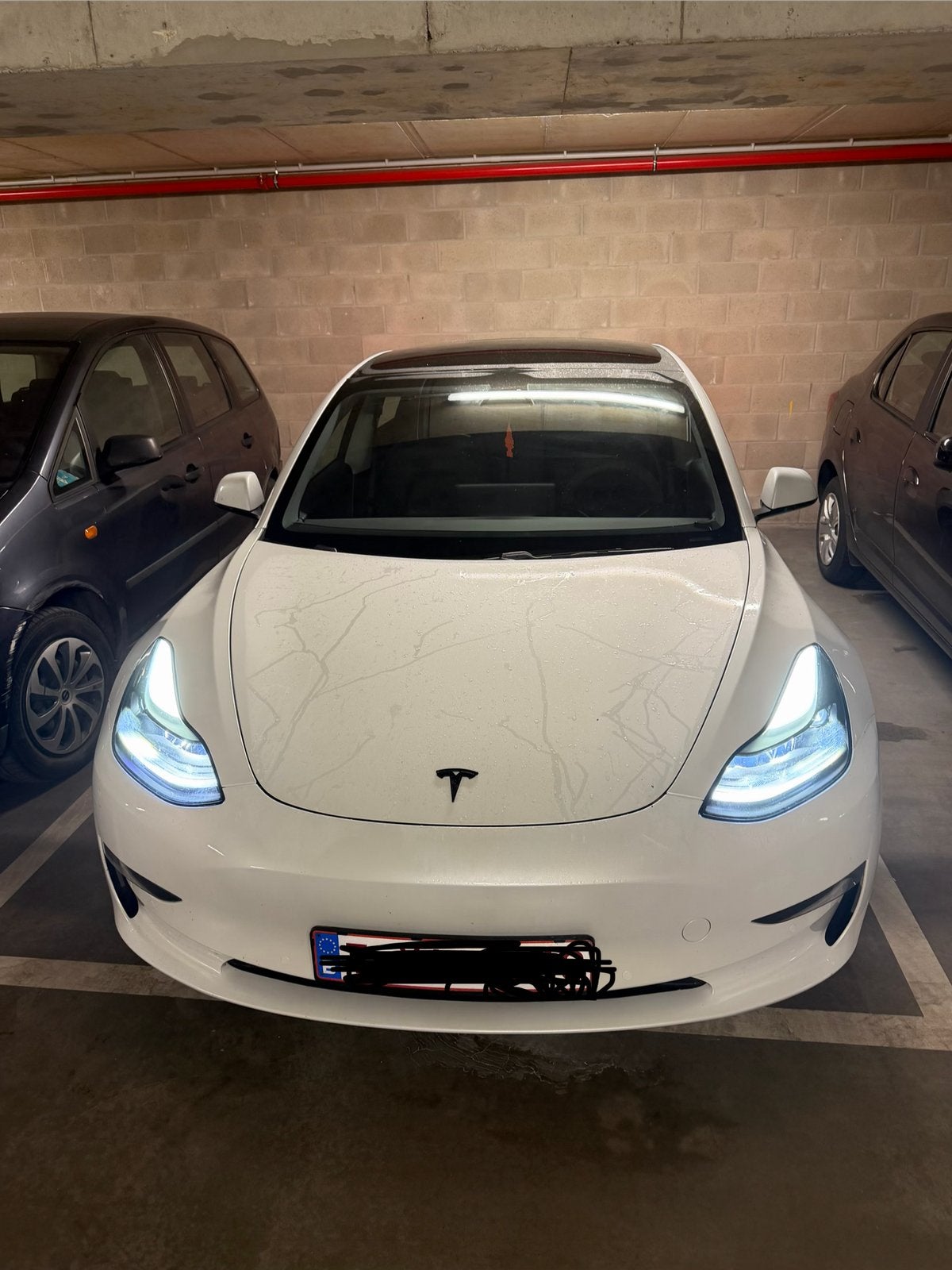 Tesla model 3 long range, Auto's, Tesla, Automaat, Achterwielaandrijving, Zwart, Parkeersensor