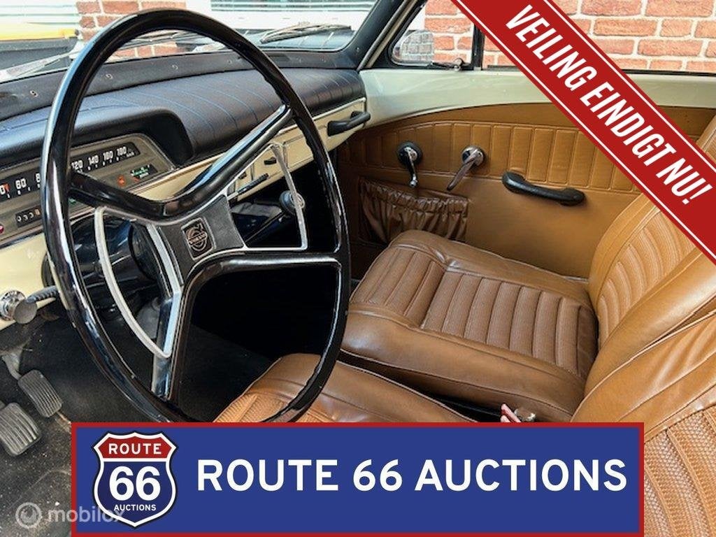 Volvo Amazon | 1968 | Route 66 Auctions, Zwart, Bedrijf, Handgeschakeld, Overige carrosserie