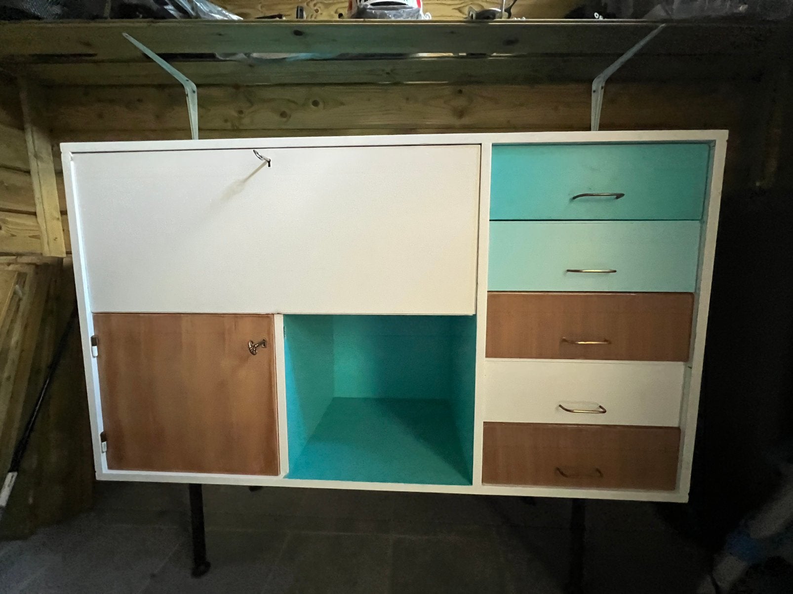 Vintage kast opgeknapt ! Prachtig en komfortabel !, Enlèvement, Neuf