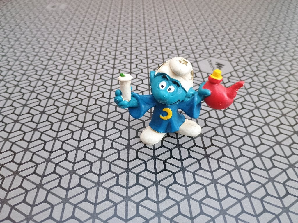 Alchimist smurf – variant 2.0116, Ophalen of Verzenden, Gebruikt, Overige Smurfen, Poppetje, Figuurtje of Knuffel