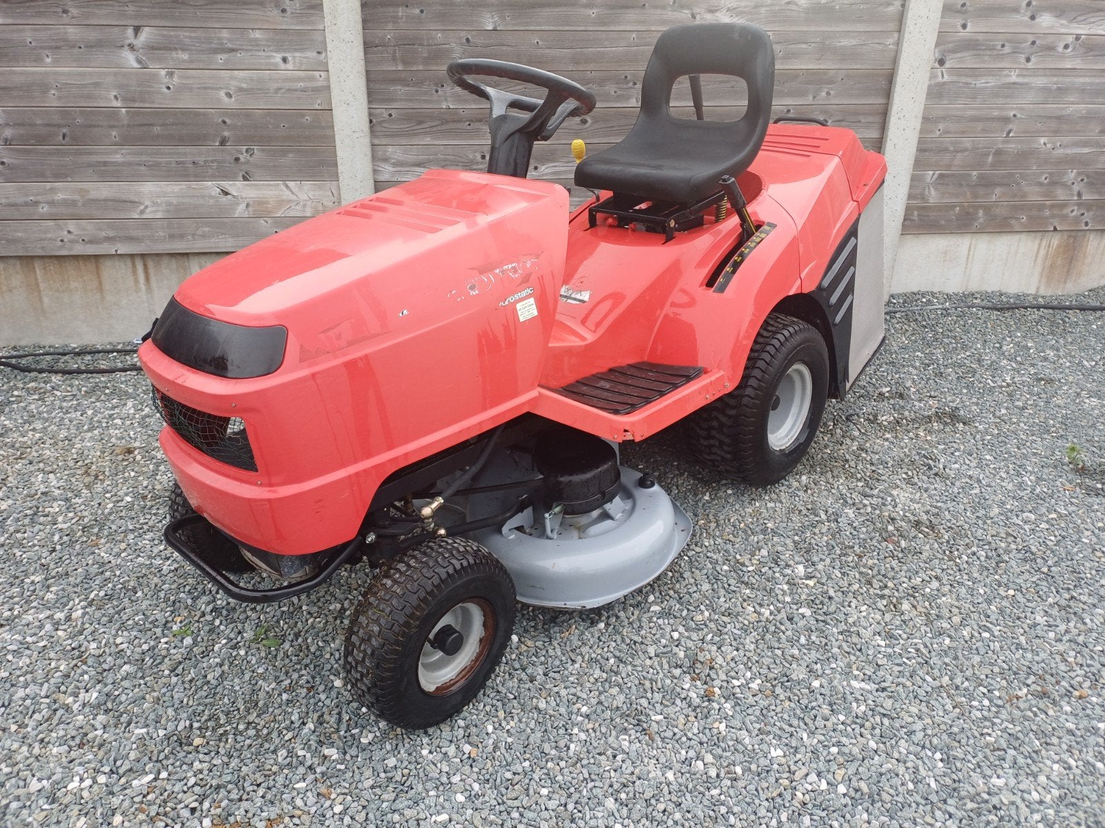 Zitmaaier Honda HF2114, Ophalen