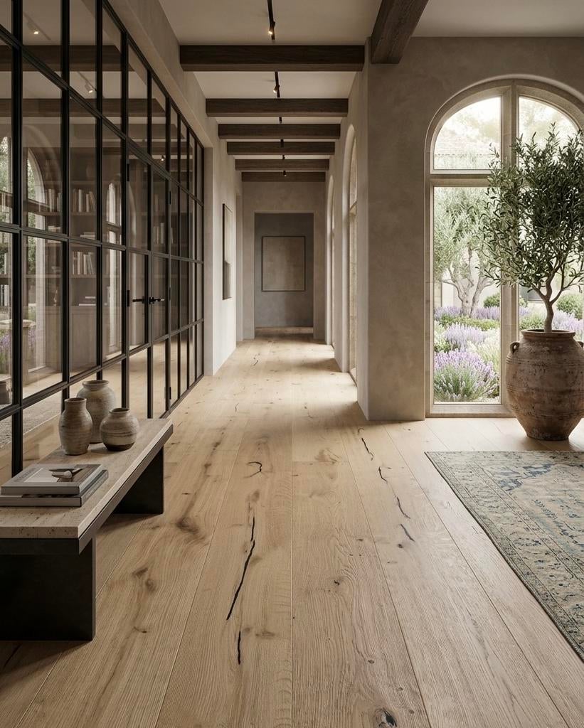 Prachtige Eiken chateau XXL kant & klaar! Houten vloer, Ophalen of Verzenden, Nieuw, Binnen