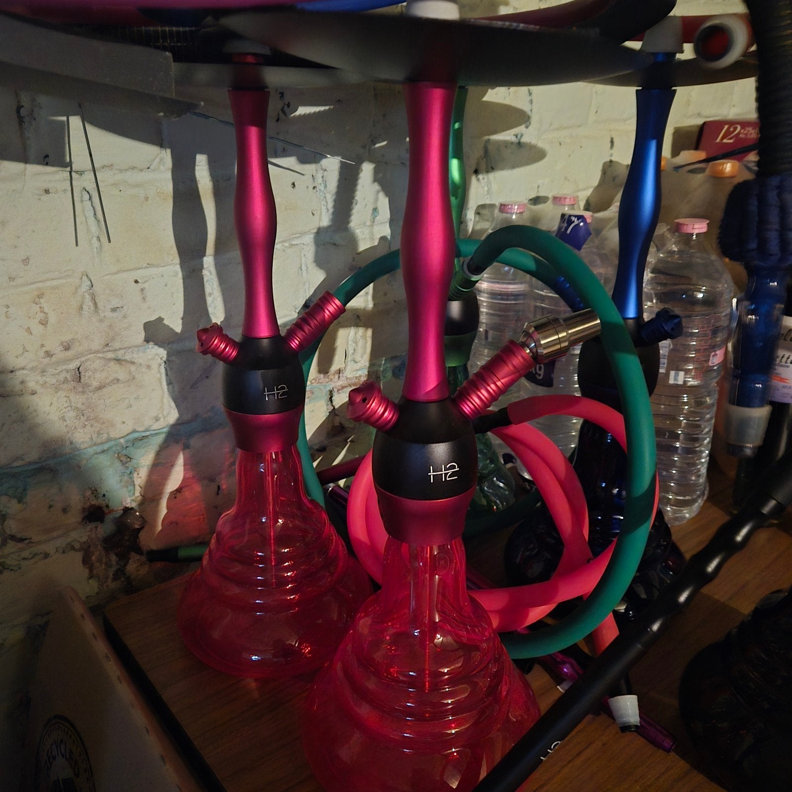 5 chicha avec les tuyaux et manche, Collections, Enlèvement