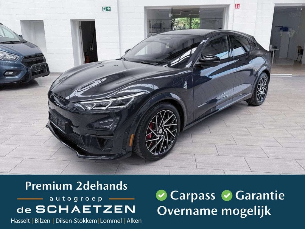 Ford Mustang Mach-E Mustang Mach-E GT (bj 2022, automaat), Auto's, Ford, Automaat, 601 pk, Gebruikt, Zwart