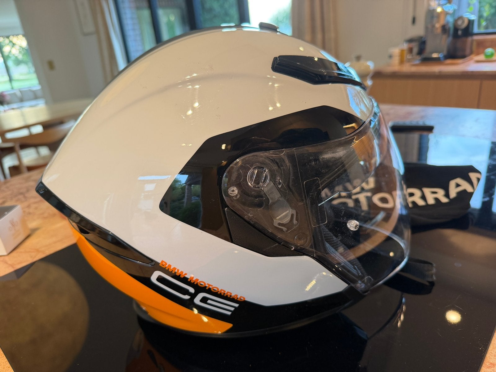 Casque open BMW CE Taille XL, Enlèvement, Utilisé, Extra large ou plus grand