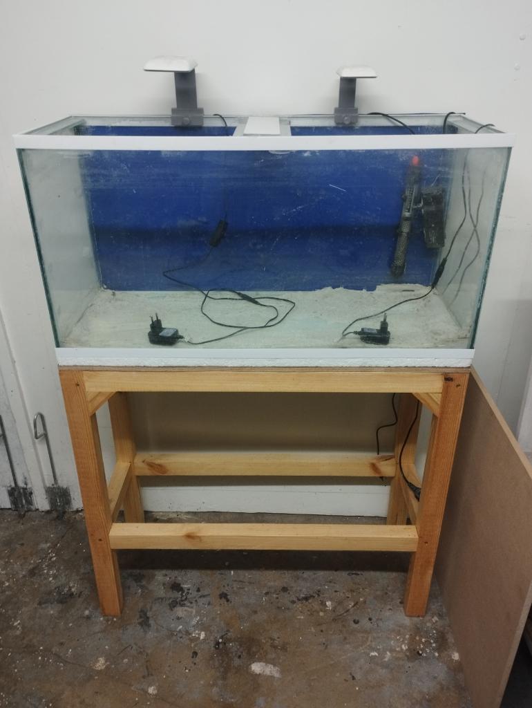 aquarium, Ophalen, Verwarming, Gebruikt, Leeg aquarium