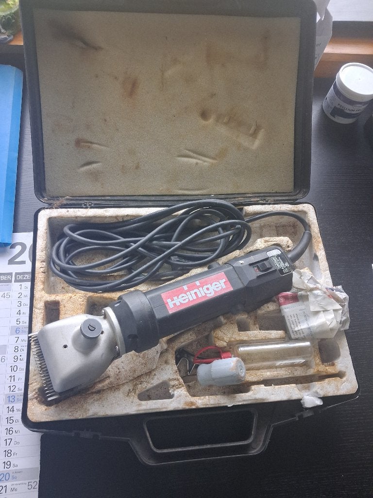 Scheermachine Heiniger voor paarden, koeien en schapen, Ophalen of Verzenden, Gebruikt