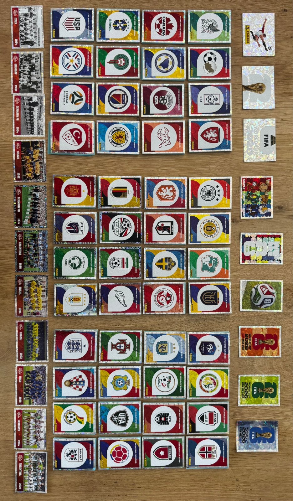 Ensemble complet Panini WC26, album à couverture rigide, Enlèvement ou Envoi
