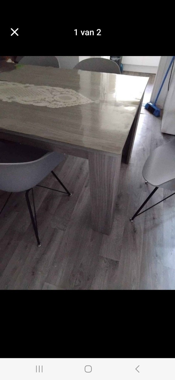 Tafel en stoelen, Huis en Inrichting, Ophalen