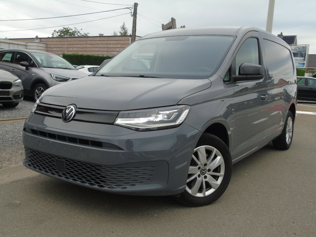 Volkswagen Caddy 2.0 TDI MAXI *2021* Lichte vracht *Xenon, 90 kW, Argent ou Gris, Euro 6, Entreprise