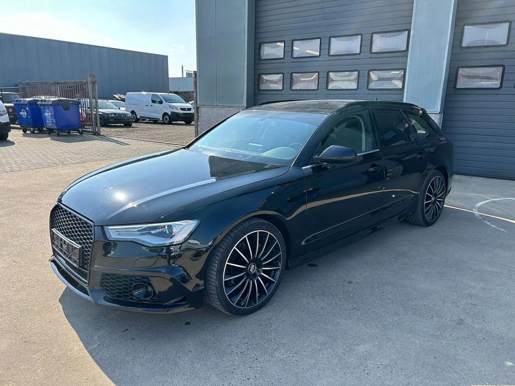 Audi A6 Avant A6 3.0 TDi V6 Quattro S line S tronic, Auto's, Audi, Automaat, Gebruikt, Zwart, Bedrijf