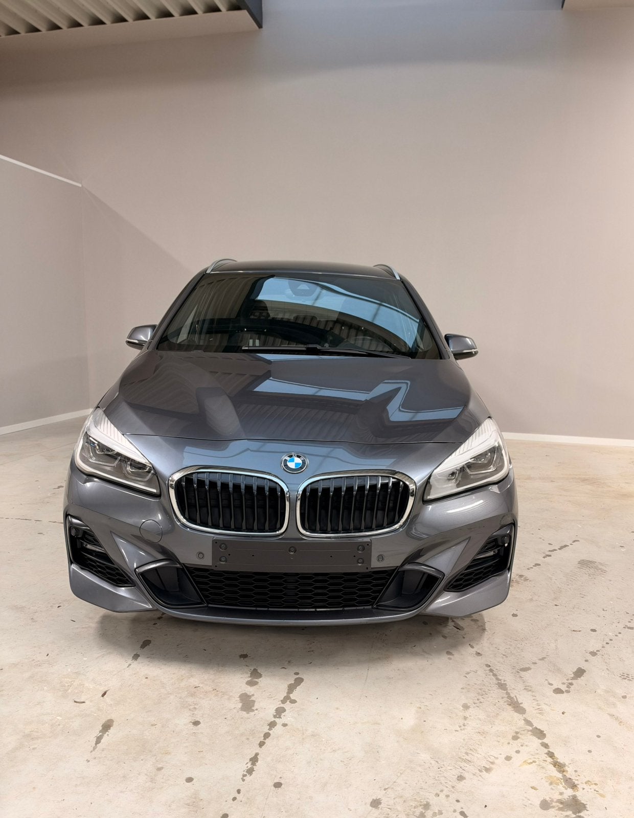 BMW 218iA Gran Tourer M Pack 7 Zit Led Navi Leder BT Pdc, Argent ou Gris, Achat, Euro 6, Entreprise
