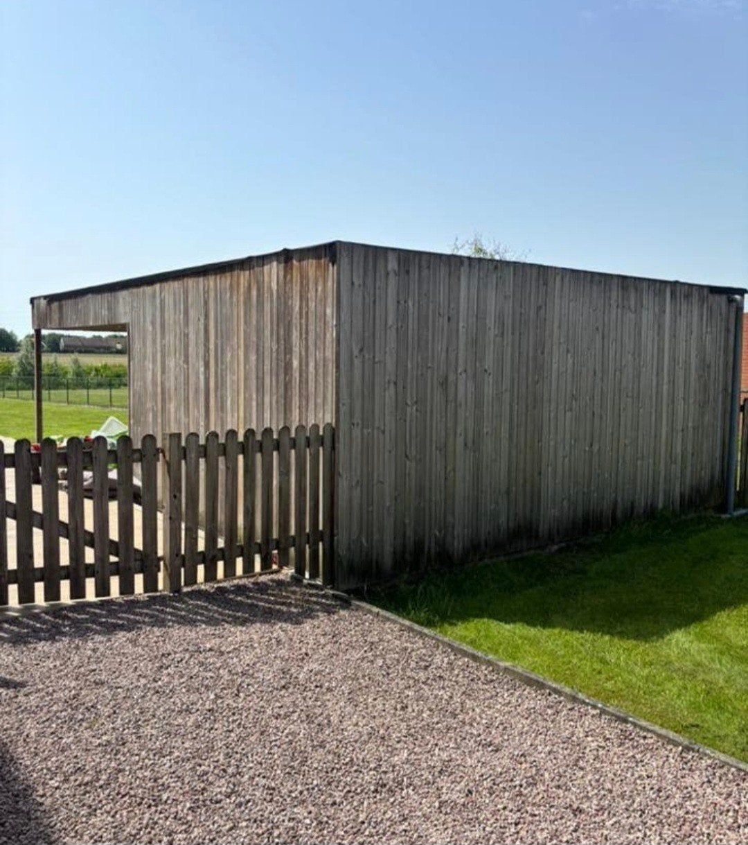 Grote Houten Overkapping / Tuinhuis 6x8m, Tuin en Terras, Bergingen en Tuinkasten, Hout, Ophalen of Verzenden