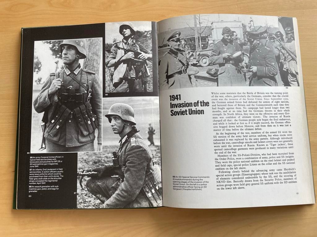 « Uniformes allemands de la Seconde Guerre mondiale », Livres, Enlèvement ou Envoi, Général, Deuxième Guerre mondiale, Utilisé